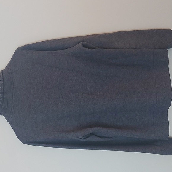 Billy Reid Knit Shawl Collar Welt Pocket Long Sleeve Blue/Gray Sweater Size L - Picture 2 of 8